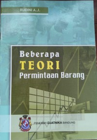 Beberapa Teori Permintaan Barang