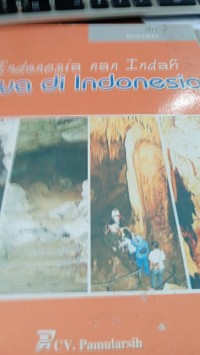Indonesia nan Indah Gua di Indonesia