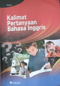 Kalimat Pertanyaan Bahasa Inggris