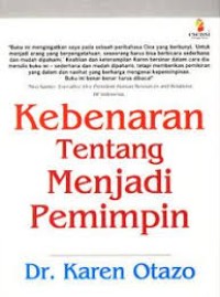 Kebenaran Tentang Menjadi  Pemimpin