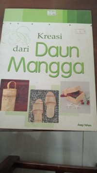 Kreasi Dari Daun Mangga