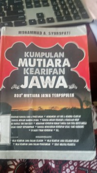 Image of Kumpulan Mutiara Kearifan Jawa