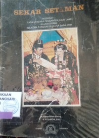 Image of Sekar Setaman Ngewrat : Tata Upacara Penganten